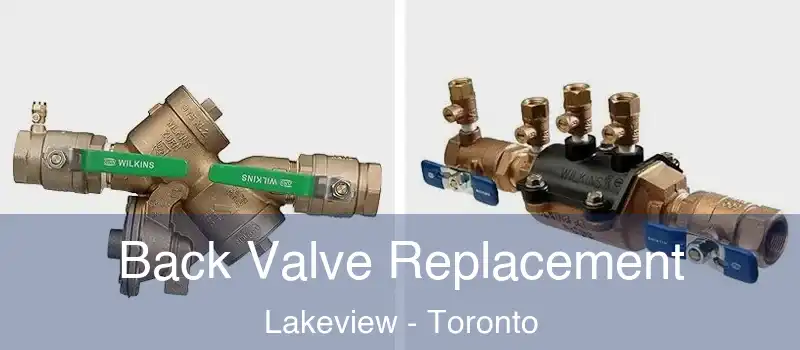  Back Valve Replacement Lakeview - Toronto