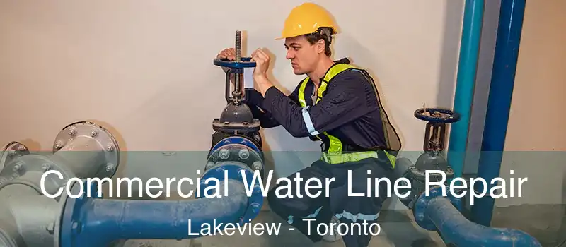 Commercial Water Line Repair Lakeview - Toronto