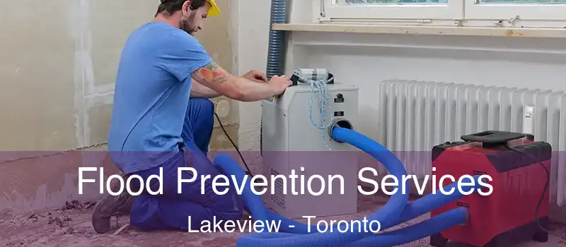 Flood Prevention Services Lakeview - Toronto