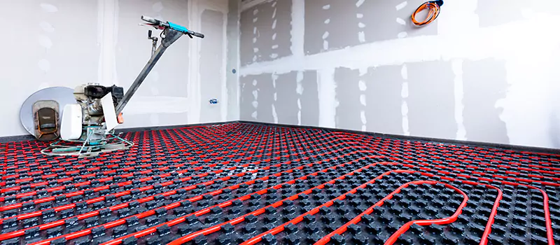 Electric Heated Flooring Repair And Installing Services in Lakeview, Toronto