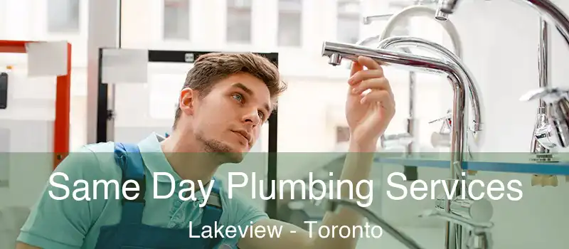 Same Day Plumbing Services Lakeview - Toronto