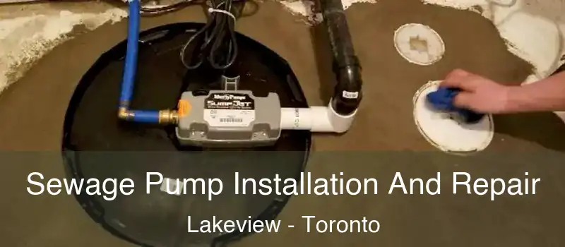  Sewage Pump Installation And Repair Lakeview - Toronto