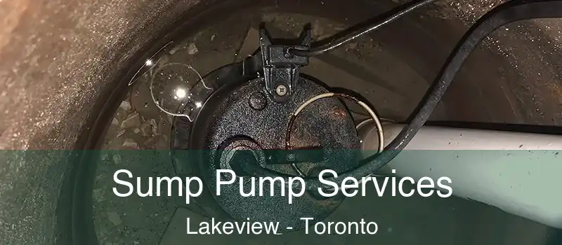 Sump Pump Services Lakeview - Toronto