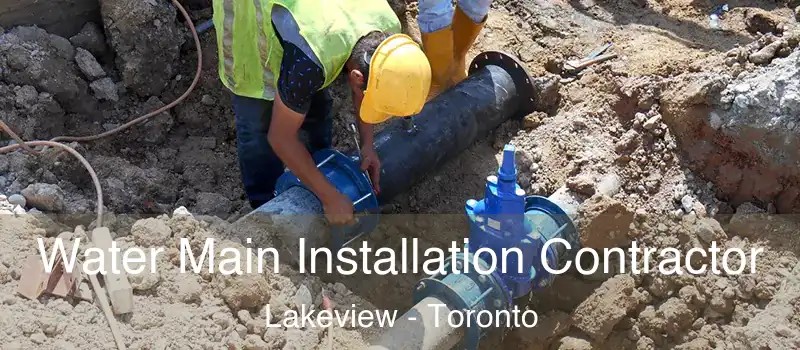  Water Main Installation Contractor Lakeview - Toronto